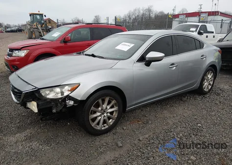 2016 Mazda Mazda6 I Sport from USA, damaged, VIN JM1GJ1U58G1406751